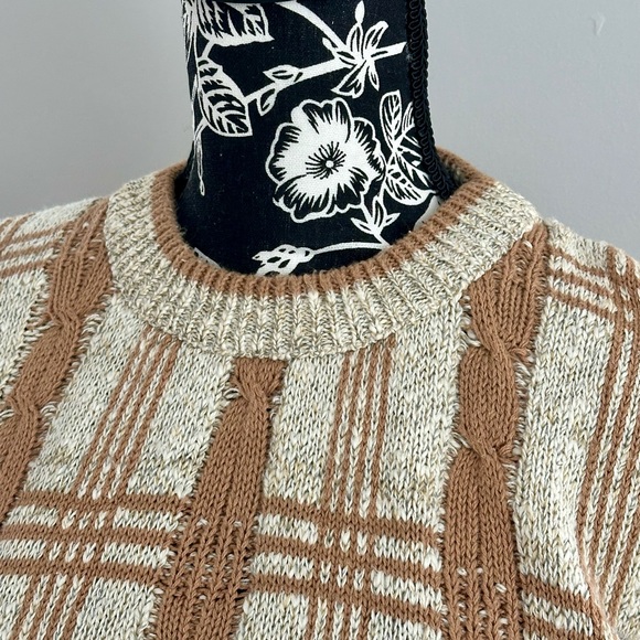 Christian Dior tan and cream sweater - Picture 2 of 4